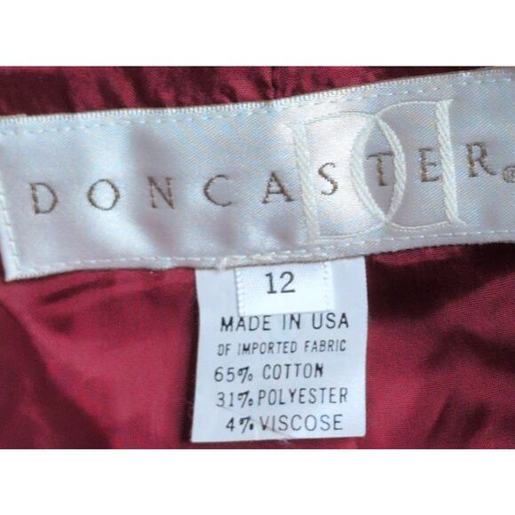 VTG 90s Tweed Skirt Suit 12 Blazer Jacket Preppy Old Money Classic Career Work - Picture 4 of 5